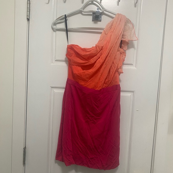 🧡💗 Beautiful BEBE Colour Block Dress - Picture 5 of 6